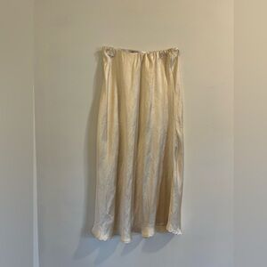 Aritzia Cream Maxi Skirt